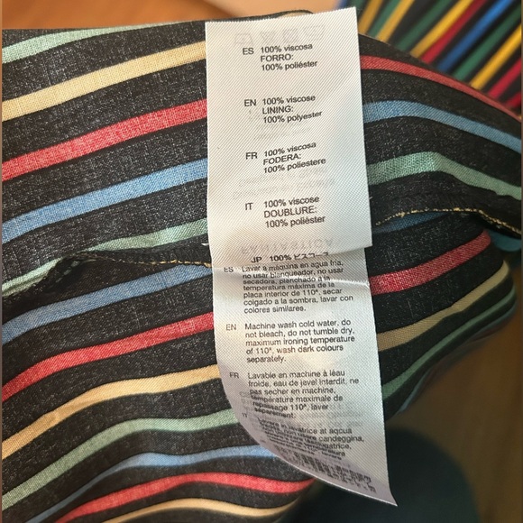 NEVER WORN rainbow Compañía Fantástica dress. Size M - Picture 5 of 5